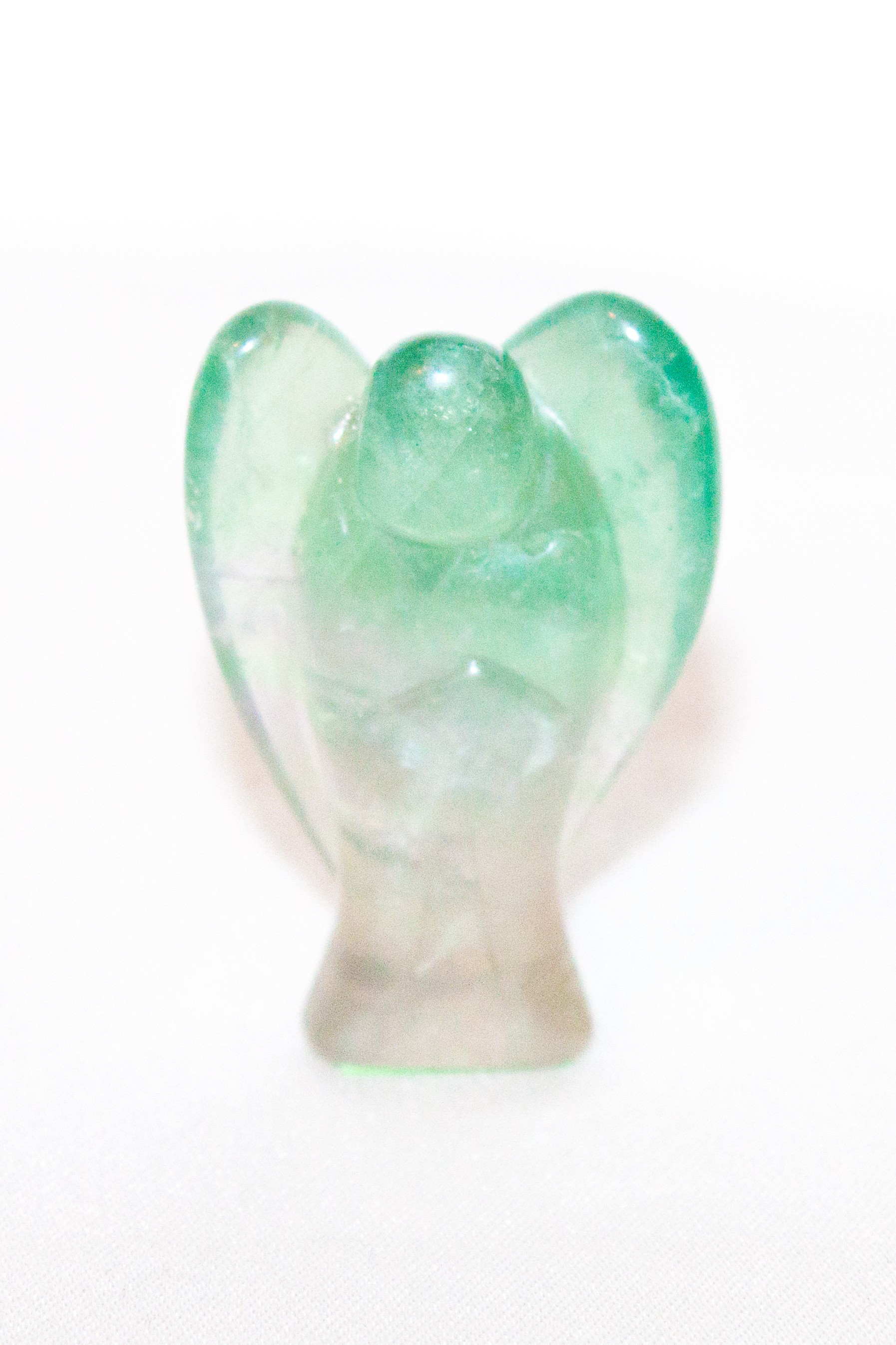 Anděl - fluorit - 4 cm