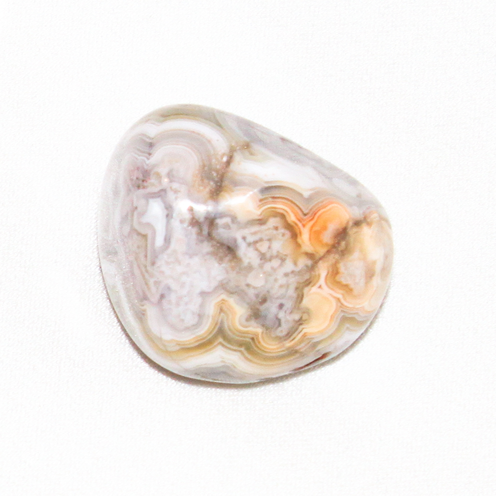 Achát krajkový - 2,5 cm