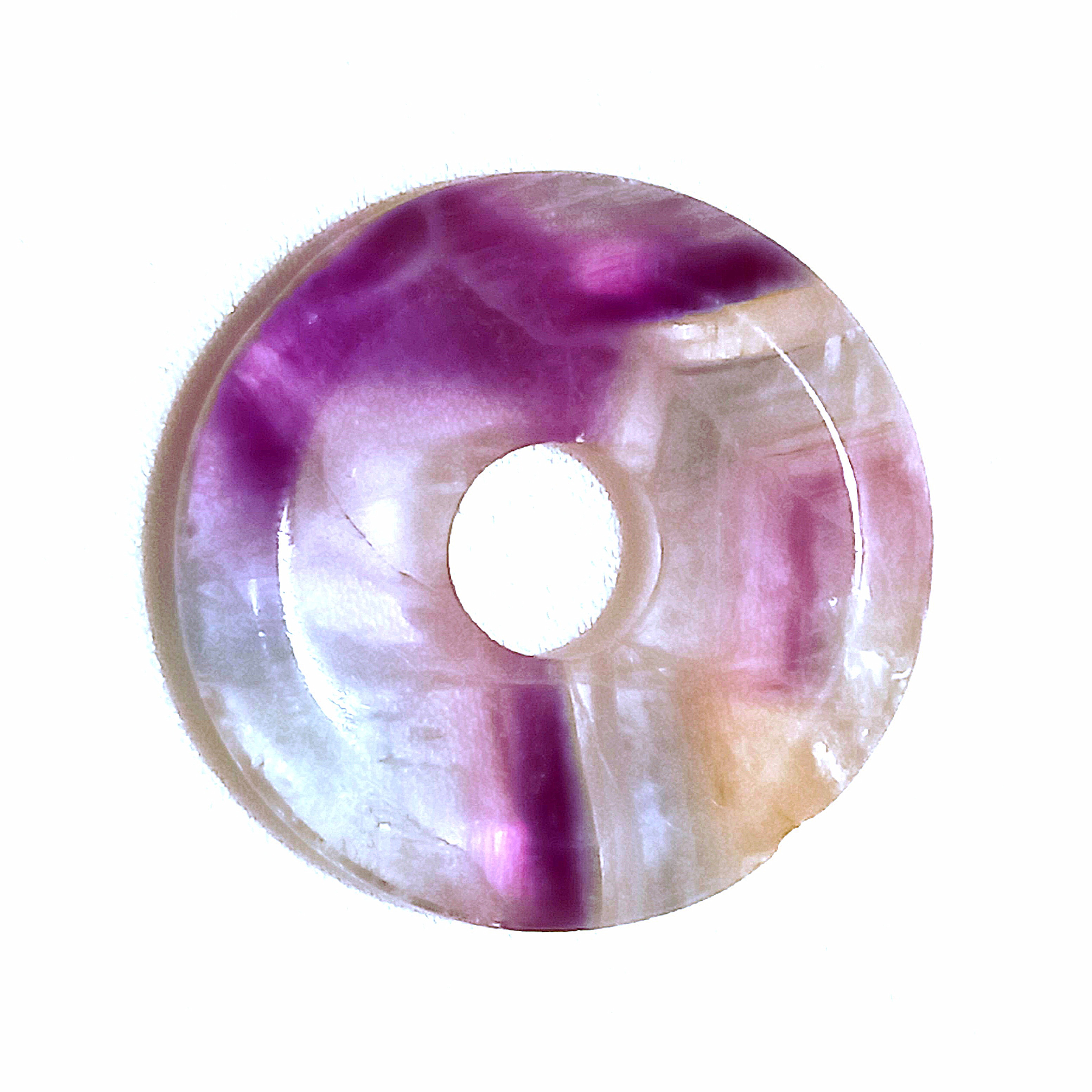 Donut - fluorit (3 cm)