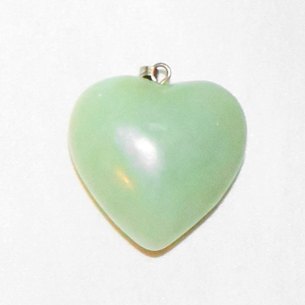 Jadeitové srdce (3 cm)