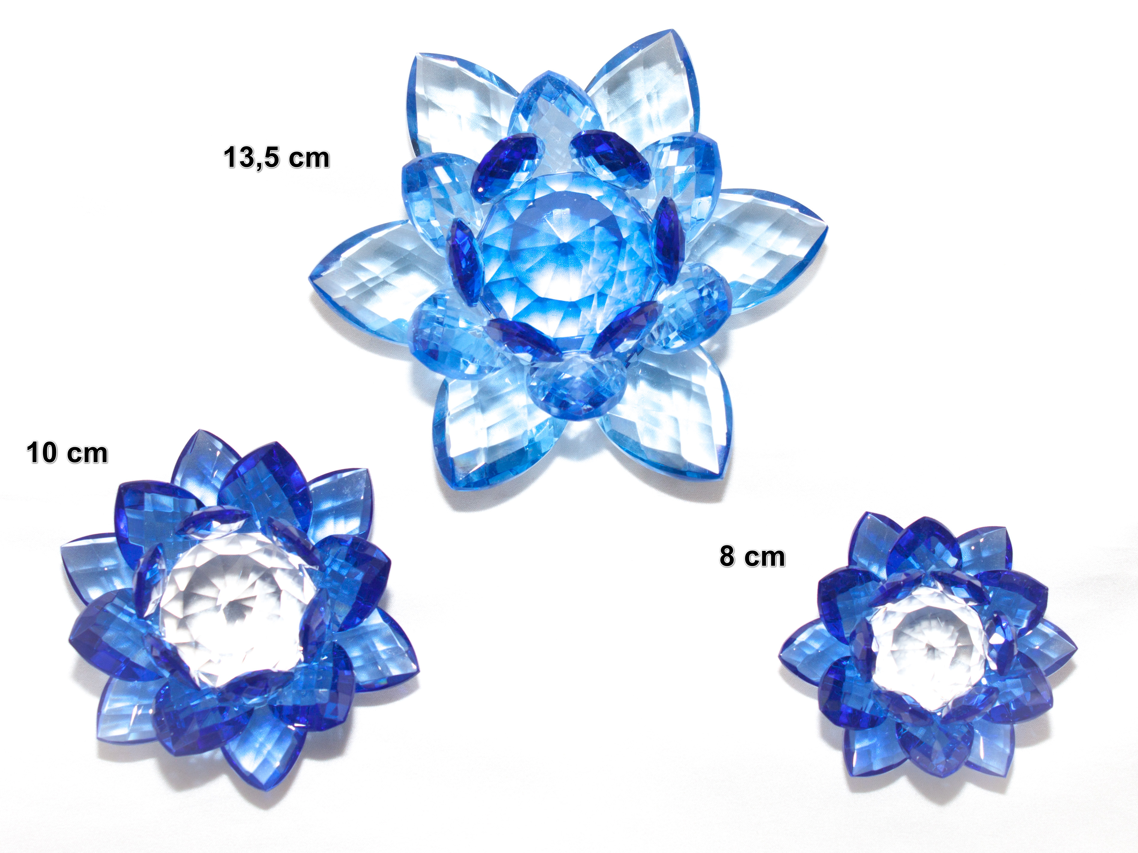 FENG - SHUI - Lotos Modrý - 8 cm